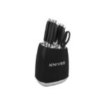 7pc Kitchen Knife Set with holder