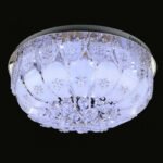 MP3 Crystal Ceiling Light with Bluetooth