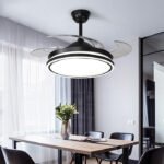 Black Foldable Blade LED Ceiling Fan