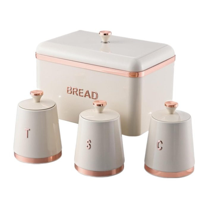 05-Bread bin R499.95-1 Royal Bread Bin with 3-Piece Canister Set - Image 1