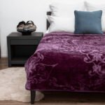 Sesli Jessica Luxury Super Soft Embossed Mink Blanket - Double Size - Image 2