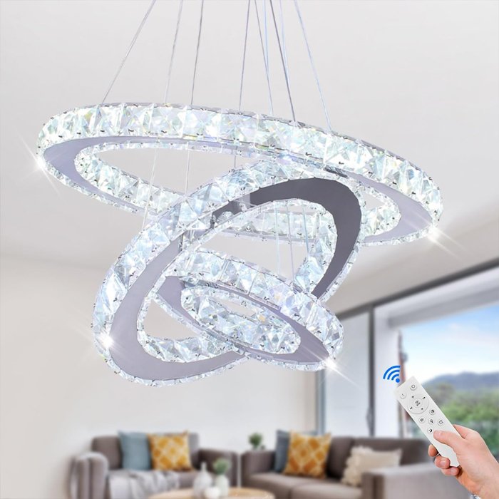 13-Pendant LED with Remote Control Smart LED Pendant Light with Remote Control - Image 1