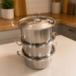 Jingyifa 6-Piece Stainless Steel Cookware Set